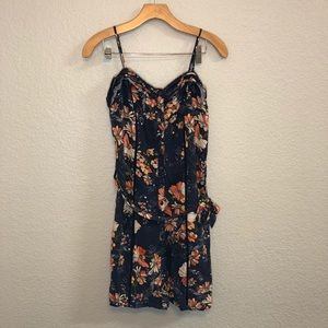 Lauren Conrad Floral Belted Button Down Dress 4